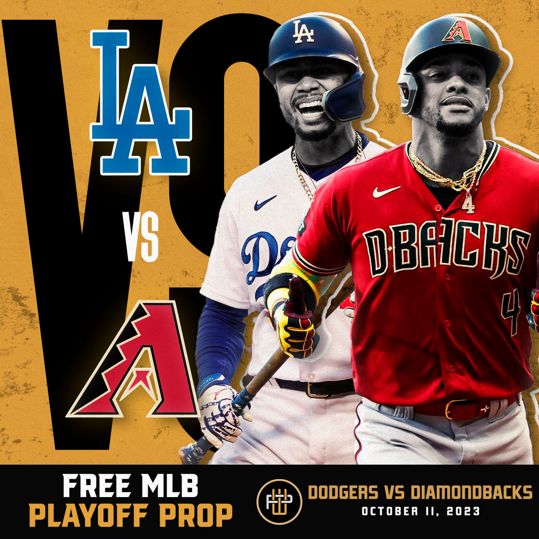 DODGERS vs. DIAMONDBACKS FREE PLAYER PROP!